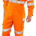 Beeswift Arc Compliant Hi-Vis Rail Spec Boilersuit Orange additional 1
