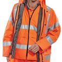 Beeswift 4 In 1 Hi-Vis Jacket And Bodywarmer Orange additional 2