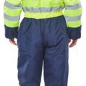 Beeswift Thermal Two-Tone Hi-Vis Waterproof Overall Saturn Yellow / Navy additional 3