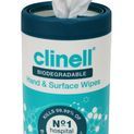Clinell Biodegradable Hand And Surface Wipes Blue (6 Pack) additional 2