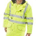 Beeswift Elsener Hi-Vis 7-In-1 Jacket And Bodywarmer Waterproof Saturn Yellow additional 1
