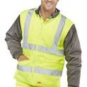 Beeswift Elsener Hi-Vis 7-In-1 Jacket And Bodywarmer Waterproof Saturn Yellow additional 3