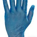 Beeswift Vinyl Disposable Examination Gloves Blue (1000 Pack) additional 1