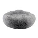 Ancol Sleepy Paws Super Plush Donut Bed Grey additional 3