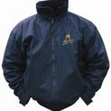 Mackey Blouson Jacket with Logo Navy Child additional 1