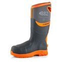Buckler Buckbootz S5 BBZ9000GYOR Grey &amp; Orange Safety Wellington Boots additional 2