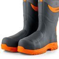 Buckler Buckbootz S5 BBZ9000GYOR Grey &amp; Orange Safety Wellington Boots additional 3