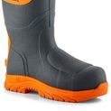Buckler Buckbootz S5 BBZ9000GYOR Grey &amp; Orange Safety Wellington Boots additional 5