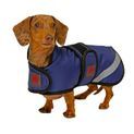 Firefoot Outdoor Dachshund Coat With Fleecy Lining Navy additional 3