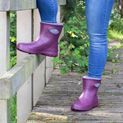 Leon Boots Ultralight Ankle Boots Ladies Burgundy additional 3