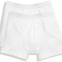 Fruit Of The Loom Underwear Classic Boxer 2 Pack - White additional 5