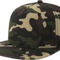 Atlantis Snap Back Flat Visor 5 Panel Sustainable Cap additional 4
