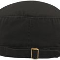 Atlantis Urban Military Cap Chino Cotton - Black additional 3