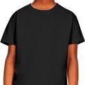 Casual Classics Ringspun Youth Classic T-Shirt 150 - Black additional 2