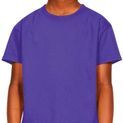 Casual Classics Ringspun Youth Classic T-Shirt 150 - Purple additional 1