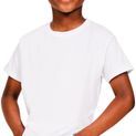 Casual Classics Ringspun Youth Classic T-Shirt 150 - White additional 1