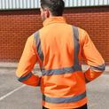 Korntex High Vis Premium Softshell Jacket - Orange additional 5