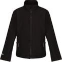 Regatta Professional Ablaze Printable Softshell Kids - Black/Black additional 3