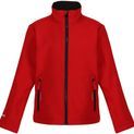 Regatta Professional Ablaze Printable Softshell Kids - Classic Red/Black additional 1
