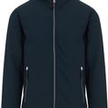 Regatta Professional Ascender 2 Layer Softshell Jacket - Navy/Classic Red additional 1