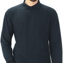 Casual Classics Classic Polycotton Long Sleeve Pique Polo 190gm - Dk Heather additional 1