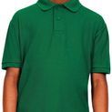 Casual Classics Classic Polycotton Pique Polo 190gm Kids - Forest Green additional 2