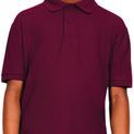 Casual Classics Classic Polycotton Pique Polo 190gm Kids - Maroon additional 3