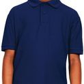 Casual Classics Classic Polycotton Pique Polo 190gm Kids - Navy Blue additional 3