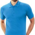 Casual Classics Classic Polycotton Pique Polo 190gm Mens - Sapphire additional 3