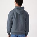 Gildan Softstyle Midweight Fleece F/Z Hood Sweatshirt Adult - Dk Heather additional 3