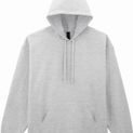 Gildan Softstyle Midweight Pullover Hood - Ash Grey additional 2