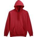 Gildan Softstyle Midweight Pullover Hood - Cardinal Red additional 6