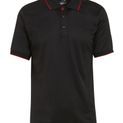Regatta Professional Navigate Recycled Short Sleeve Polo - Black/Classic Red additional 6