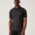 Regatta Professional Navigate Recycled Short Sleeve Polo - Black/New Royal additional 6