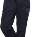Absolute Apparel Workwear Twill Cargo Trousers Ladies - Navy Blue additional 2