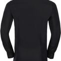 Russell Collection Fitted Ultimate Stretch Long Sleeve Shirt Mens - Black additional 3