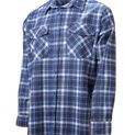 Betacraft Men's Stag Blue Check Brushed Cotton Shirt additional 1