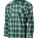 Betacraft Men's Stag Brushed Green Check Cotton Shirt additional 1