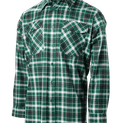 Betacraft Men's Stag Brushed Green Check Cotton Shirt additional 2