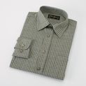 Shirtmaster Fenland Poly Cotton Long Sleeved Shirt Sage additional 1