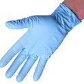 febra™ Original Nitrile Milking Glove, Blue Powder Free (100Pk) additional 1