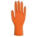 febra™ Pyramid Disposable Gloves, Standard Cuff, Orange (100Pk) additional 1