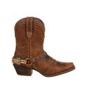 Durango Ladies Crush Ankle Boots Bomber Brown additional 8