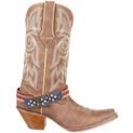 Durango Ladies Crush Flag Mid Boot Brown/Khaki additional 6