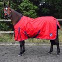 Whitaker Whr1 W-Horse 0G Turnout Rug Red/Blue additional 4