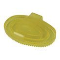 Lincoln Synthetic Rubber Curry Comb - Clear Yellow additional 2