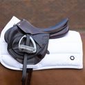 Coldstream Belford Suede GP Saddle Pad - White additional 5