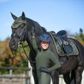 Coldstream Blakelaw Diamante Riding Gloves - Black/Silver additional 11
