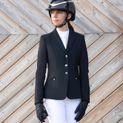 Coldstream Blakelaw Diamante Riding Gloves - Black/Silver additional 9