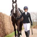 Coldstream Blakelaw Diamante Riding Gloves - Black/Silver additional 7